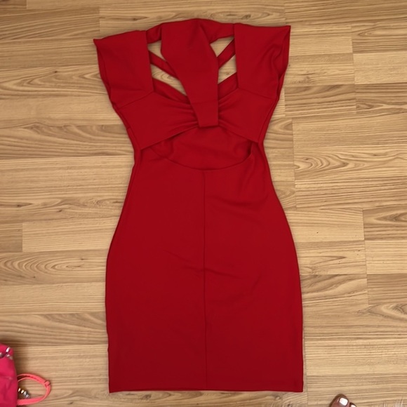 Womens bebe dress off shoulder - Picture 3 of 3